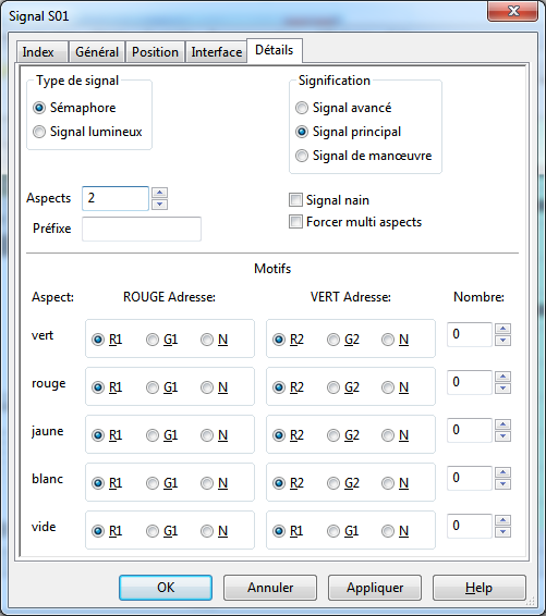 Details: Choosing type of signal Details: Choosing type of signal